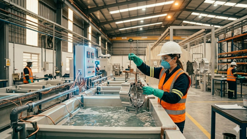 Coating technology internship at SM Finishes Bangalore